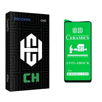 محافظ صفحه نمایش سرامیکی ریکام مدل CH glass مناسب برای گوشی موبایل سامسونگ A21s 